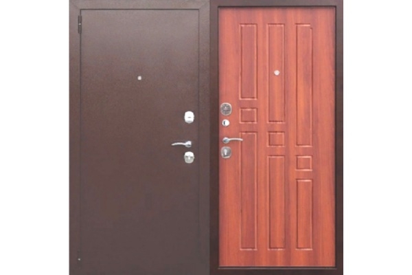 Дверь входная ФЕРРОНИ «ГАРДА 8 ММ МА» Рустикальный дуб