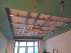 Монтаж потолка из гипсокартона (2 уровень)