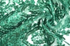 Гипюровая ткань (зеленый цвет)