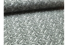 Курточная ткань (серого цвета с орнаментом)