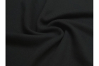 Ткань футер 3-х нитка (черный цвет)