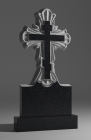 Гранитный памятник с крестом «Крест ажурный 2»