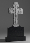 Гранитный памятник с крестом «Крест ажурный 1»