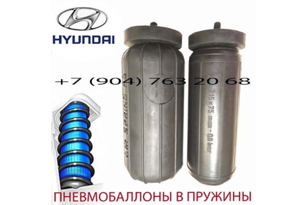 Пневмобаллоны в пружину Hyundai Trajet | Хендай Траджет | Air Spring HD М