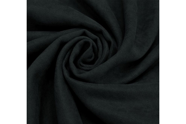 Современные шторы в гостиную «Канвас темно-серый»