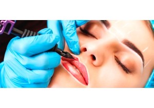 Коррекция перманентного макияжа губ