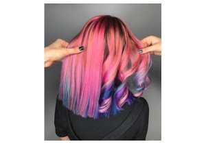 Цветное окрашивание волос 