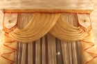 Пошив современных штор с ламбрекеном